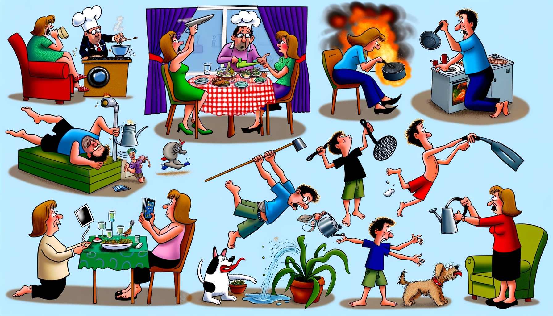 12 Poems About the Comedy in Family Life