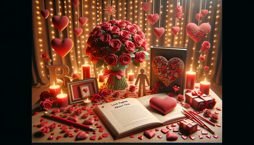 10 Love Poems About Him: A heartfelt collection of romantic verses celebrating the love and admiration for your special man, perfect for expressing deep emotions and devotion.