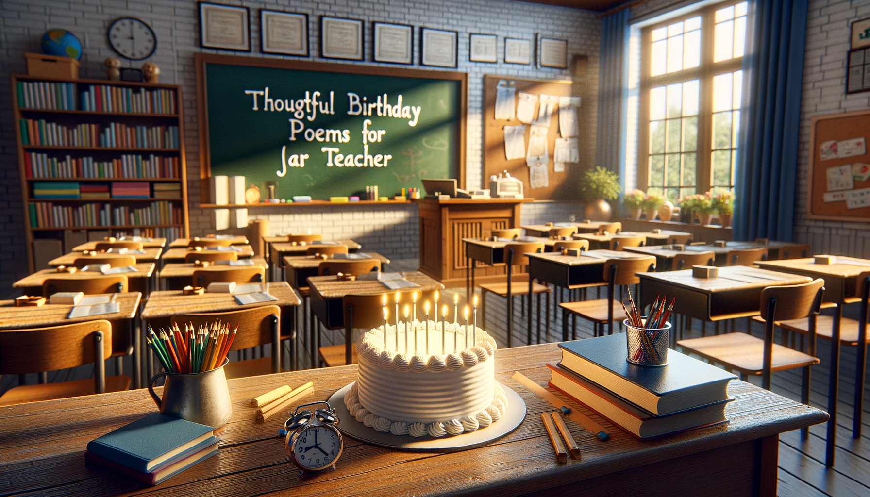 10 Thoughtful Birthday Poems for a Teacher: Heartfelt expressions of appreciation and gratitude for educators, featuring creative and touching verses to celebrate their special day.