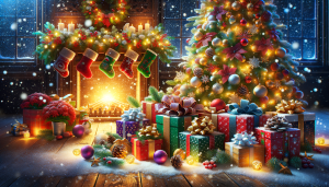 Christmas Poems: A delightful collection of 11 heartwarming verses celebrating joy and happiness, capturing the festive spirit of the holiday season.