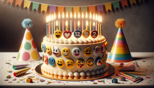 12 Birthday Poems with Humor: A vibrant collection of funny birthday poems that bring joy and laughter to celebrations, perfect for cards and party speeches.