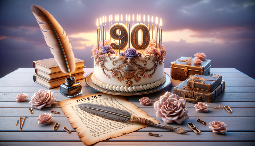 12 Poems for a 90th Birthday: Heartfelt verses celebrating a remarkable life journey filled with wisdom, love, and cherished memories.