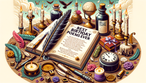 13 Best Birthday Poems Ever: A collection of iconic and timeless birthday poems featuring heartfelt verses and rhymes to celebrate special occasions.