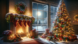 Christmas Poems: A vibrant collage of holiday-themed poetry books, capturing cherished memories and festive moments, perfect for celebrating the spirit of the season.