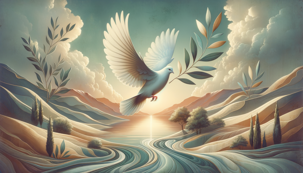 6 Short Poems About Peace: A serene image depicting open fields under a clear blue sky, symbolizing tranquility and reflection, perfect for exploring poetic themes of peace.