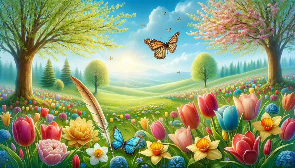 6 Short Poems About Spring: A collection of heartfelt poems celebrating the beauty and renewal of springtime, capturing moments of nature's rebirth and the deeper meanings found in poetry.