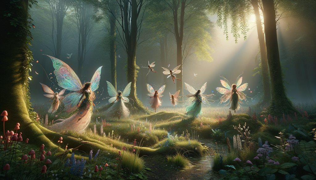 7 Short Poems About Fairies: Enchanting collection of seven whimsical poems exploring the magical world of fairies through evocative verse and imagery.